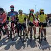 people on bikes