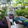 Smelling the corpse flower