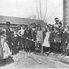 An historical image of Arbor Day.